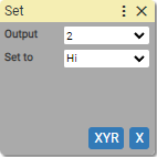 Set Output block