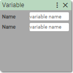 Variable Value block